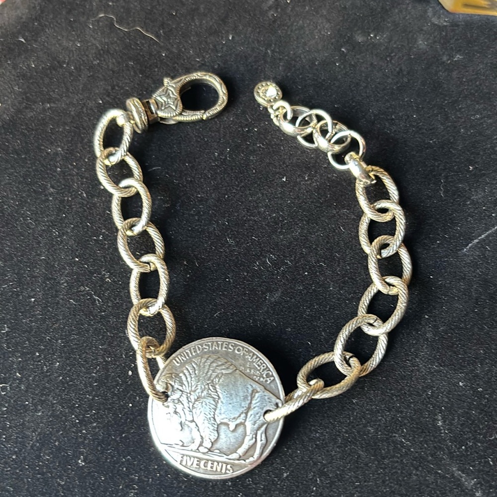 Junk Gypsy Buffalo Nickel Bracelet